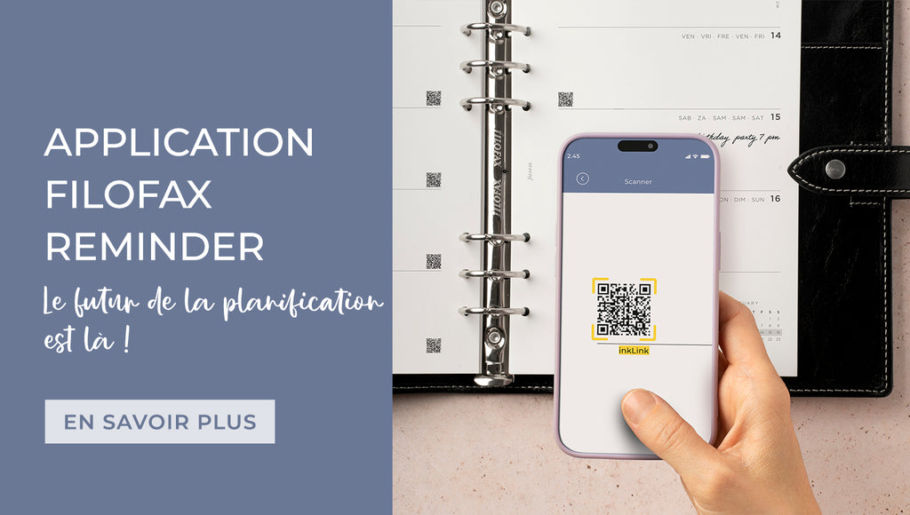 Application Filofax Reminder - Le futur de la planification est là!