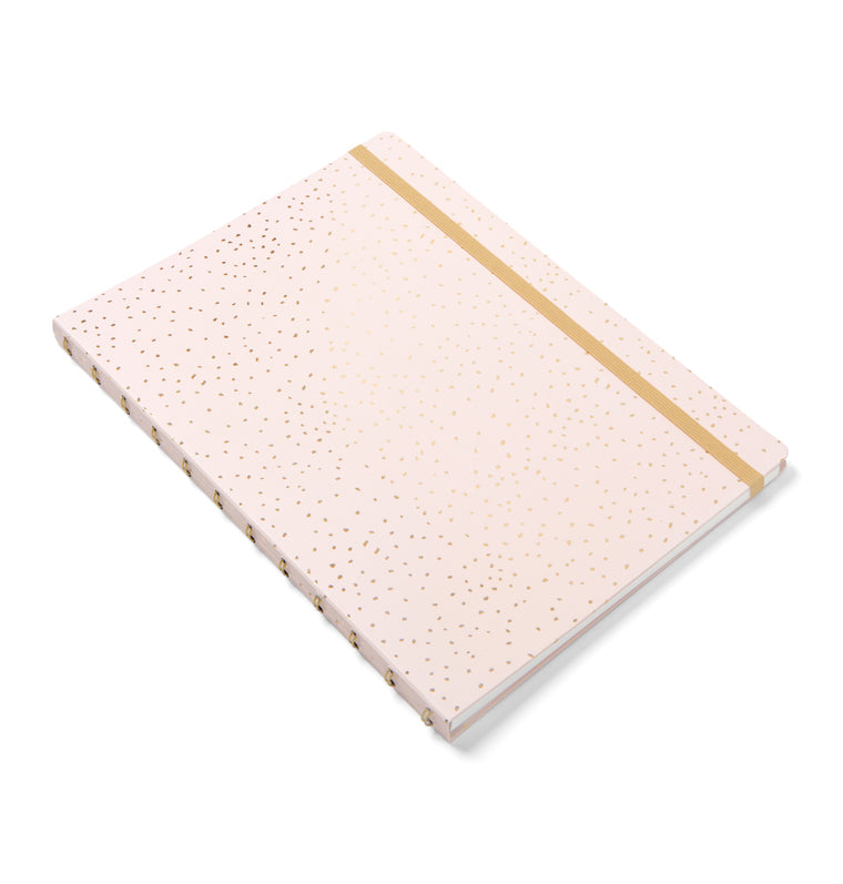 Filofax Notebooks - Confetti - A4 - Rose Quartz