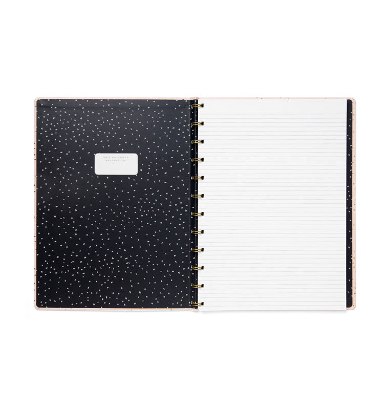 Filofax Notebooks - Confetti - A4 - Rose Quartz