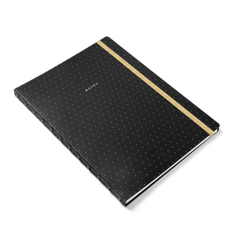 Filofax Notebooks - Moonlight - A4 - Black