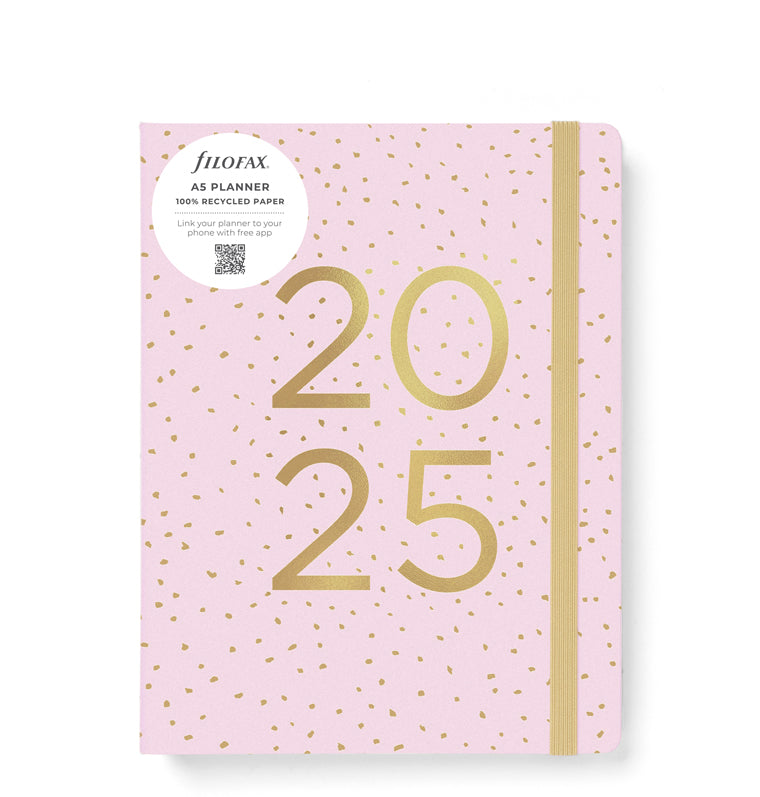 Planner Confetti A5 Rose Quartz 2025