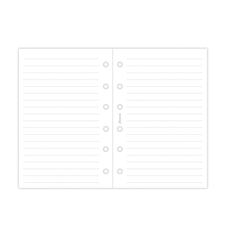 Recharge Calendrier Filofax Semaine sur deux page Minimal - Pocket 2026 26-68290
