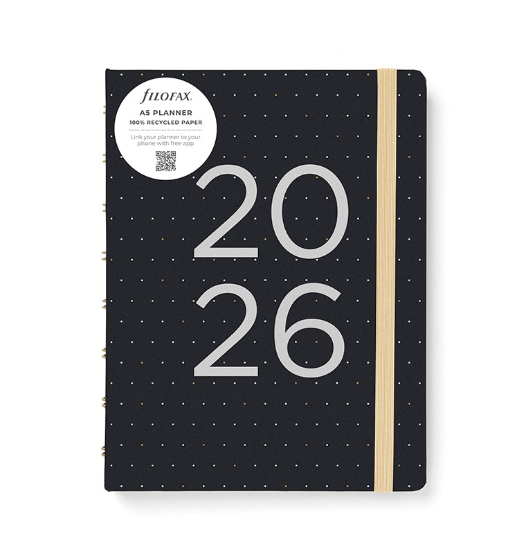 26-68300, Planner Moonlight A5 Black 2026