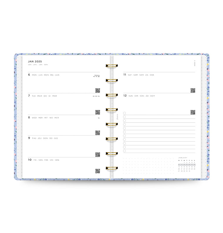 Planner Meadow A5 Sky 2025