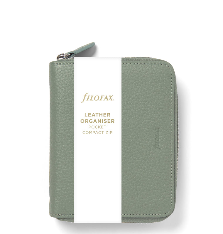 Organiseur Norfolk Pocket Compact Zip Sage