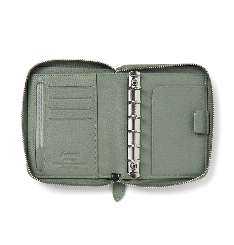 Organiseur Norfolk Pocket Compact Zip Sage