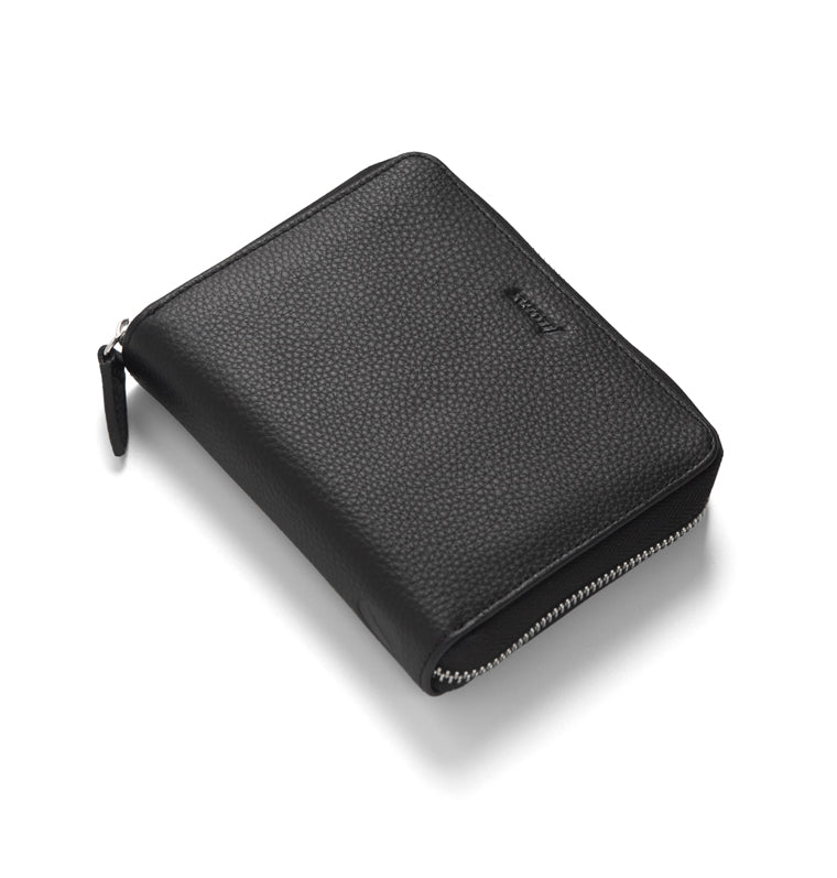 Organiseur Norfolk Pocket Compact Zip Black
