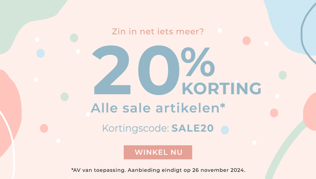 Extra 20% korting op alle Sale artikelen - Gebruik code: SALE20