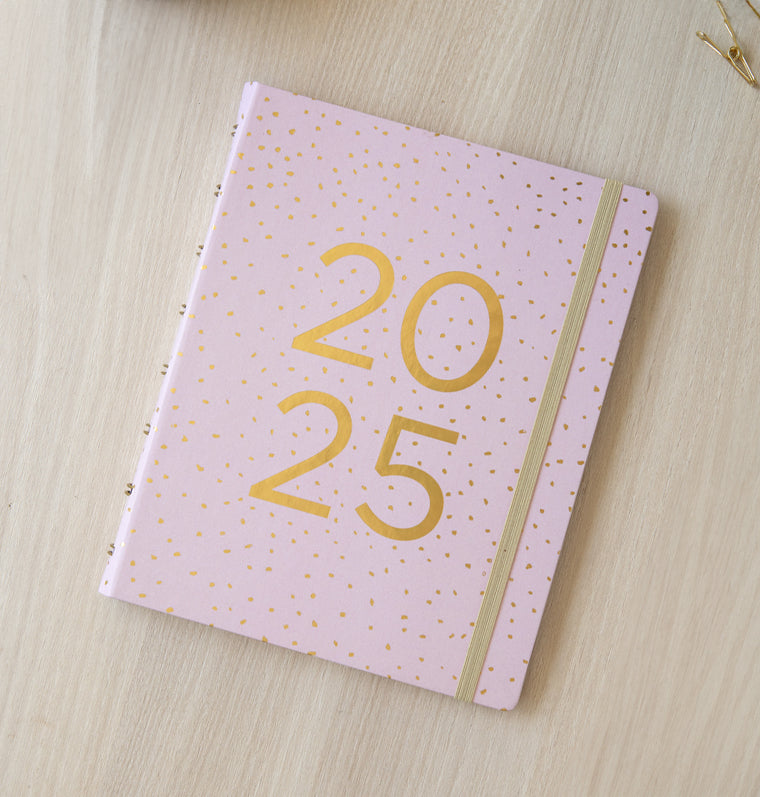 Planner Confetti A5 Rose Quartz 2025