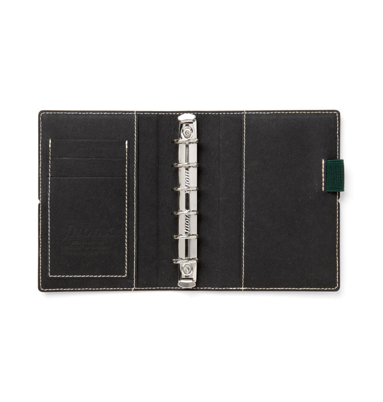 Filofax Eco Essential Pocket Organiser Ash Grey - interior features