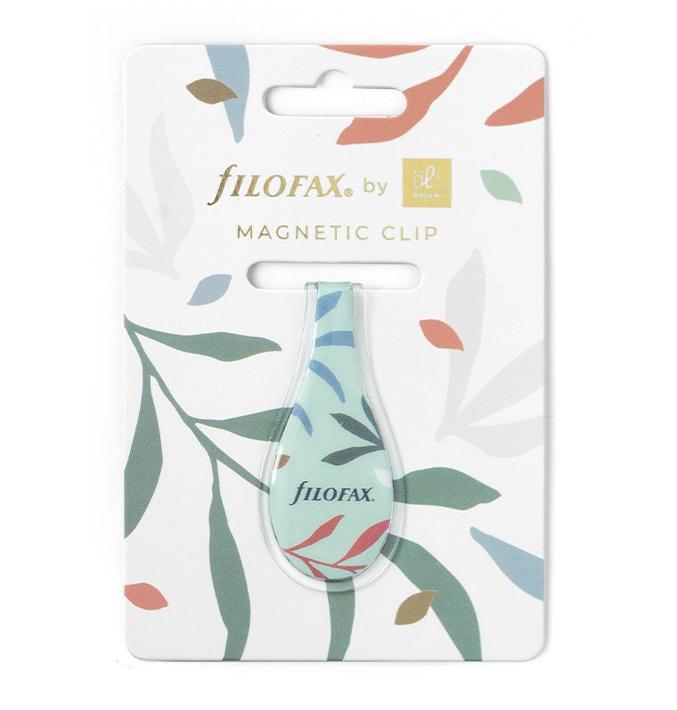 Botanical Öli Clip™ Magnetic Clip -   Filofax by  ÖLI BLOCK packaging