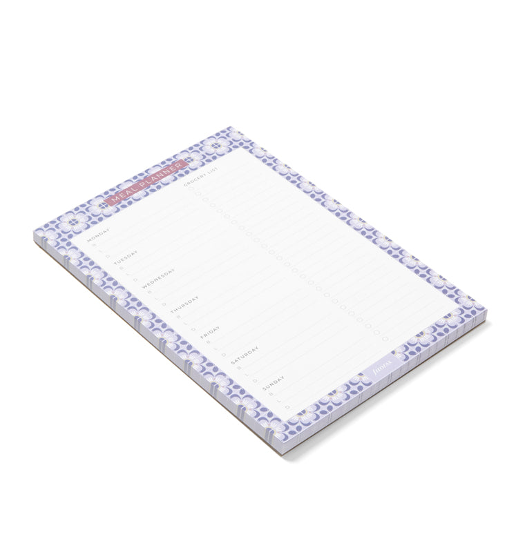 Filofax Mediterranean Meal Planner Notepad with Magnet