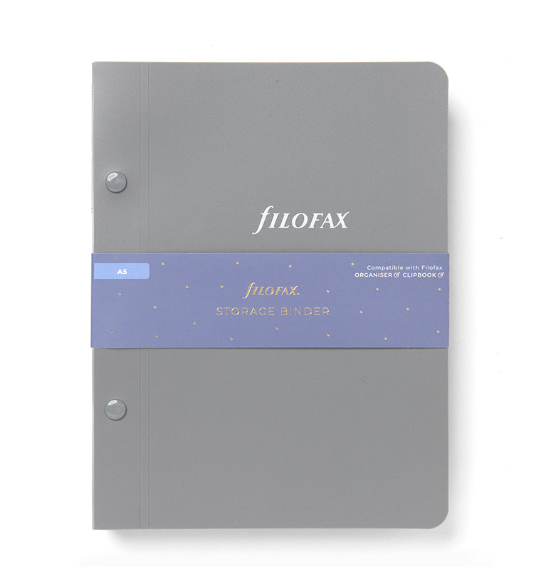 Filofax  Storage Binders for Organiser and Clipbook Refills - A5 size - Packaging