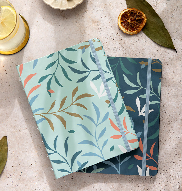Filofax Organizer Botanical A5 Blue | My Lovely Notebook