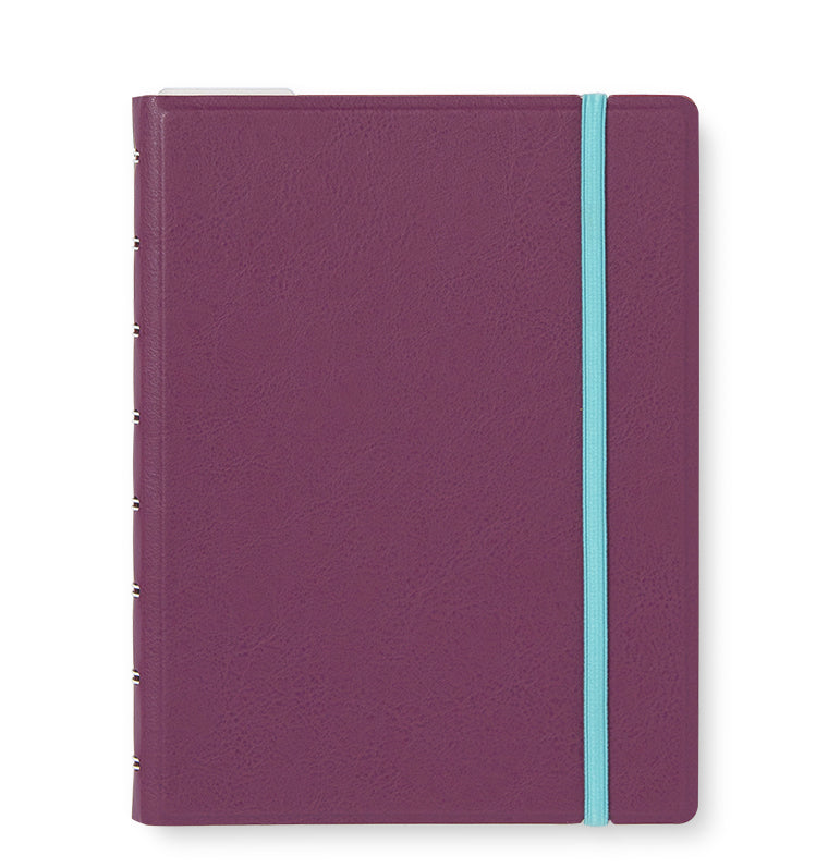 Filofax Contemporary A5 Refillable Notebook in Plum purple