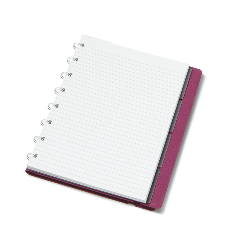 Filofax Contemporary A5 Refillable Notebook in Plum purple