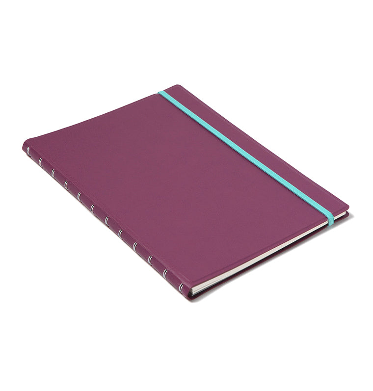 Filofax Contemporary A4 Refillable Notebook in Plum