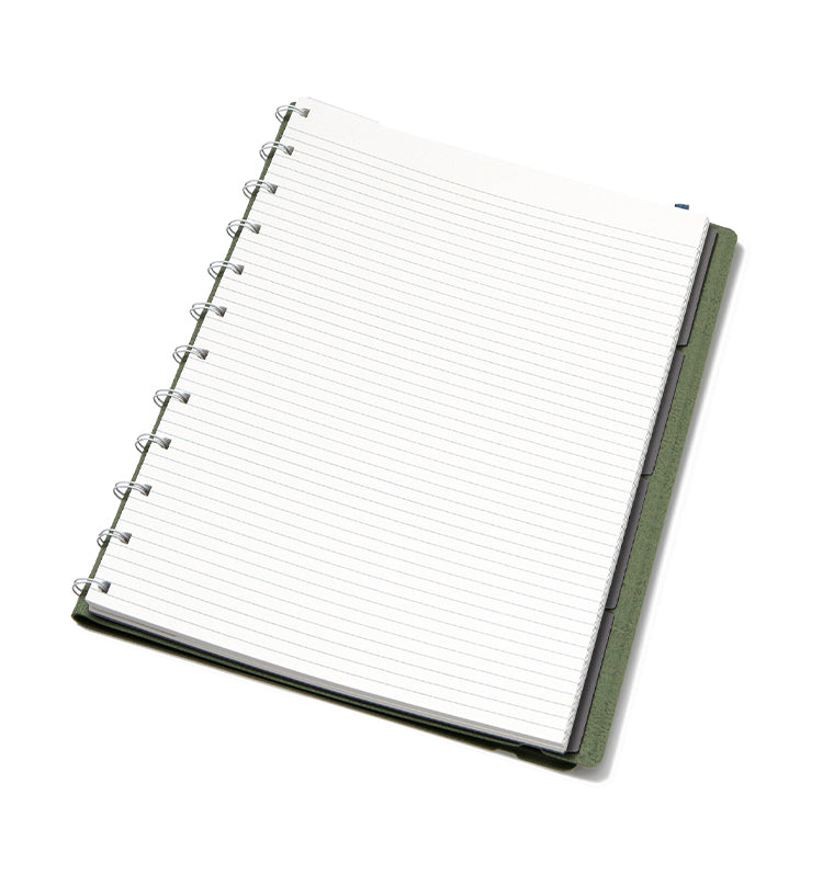 Filofax Contemporary A4 Refillable Notebook in Jade Green