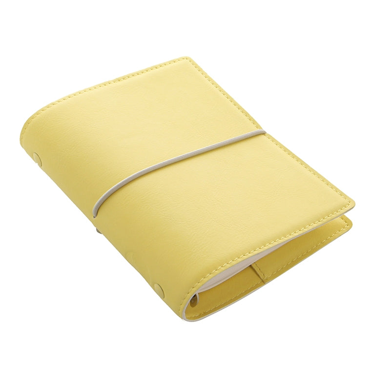 Lemon Domino Soft Pocket Organiser by Filofax