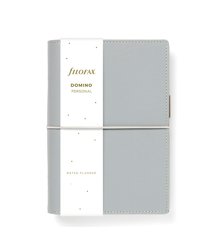 Grey Domino Personal Organiser shown with store packaging