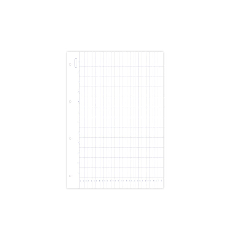 Clipbook Undated Year Planner Refill - A4