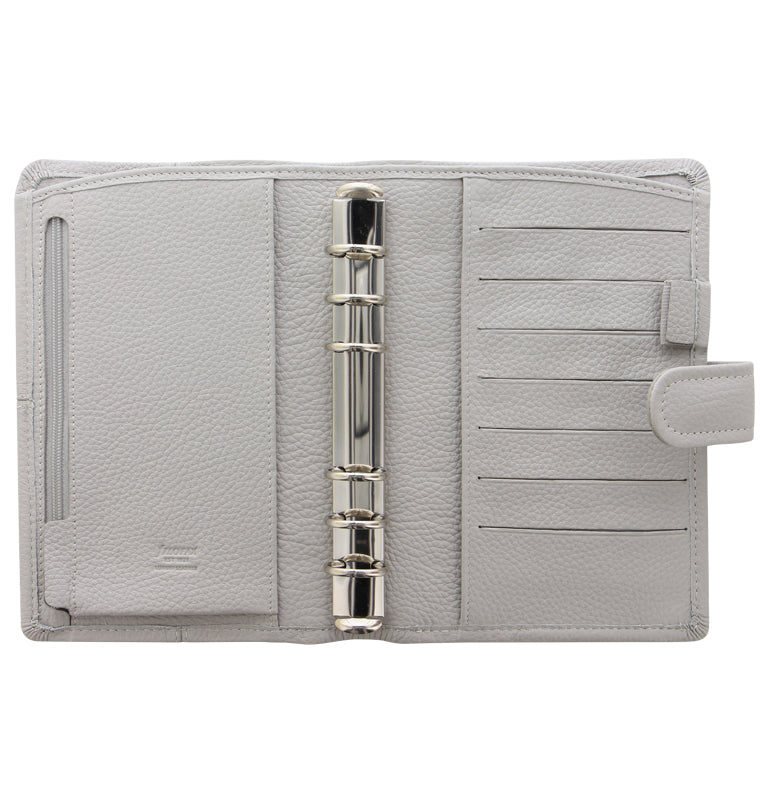 Classic Stitch Soft Grey Personal Organiser, open view