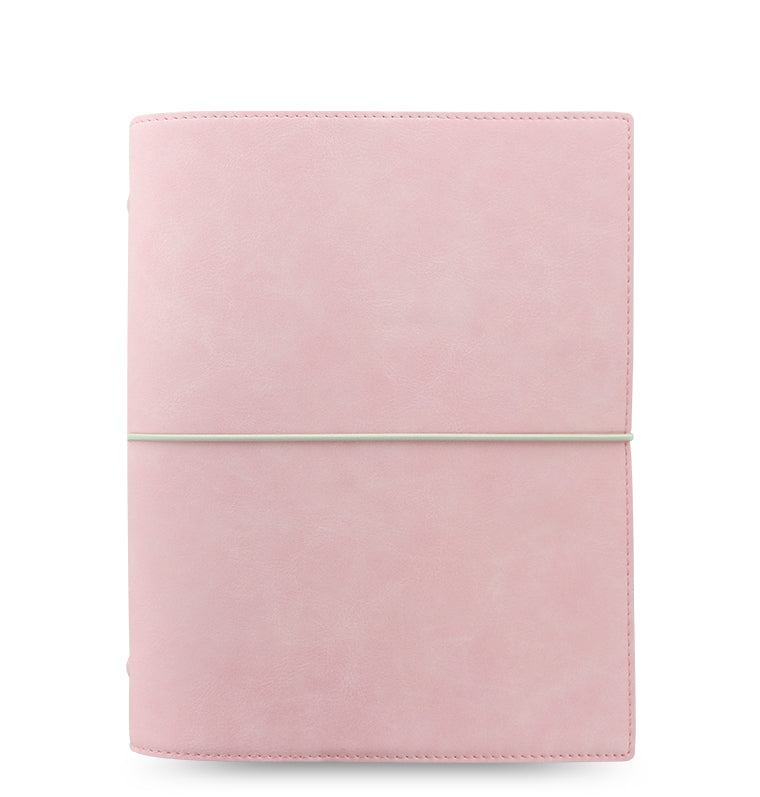 Domino Soft A5 Organiser in Pale Pink