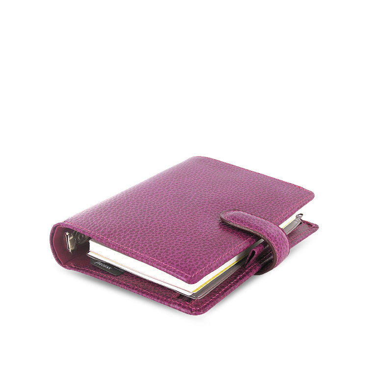 Finsbury Raspberry Pocket Organiser Filofax