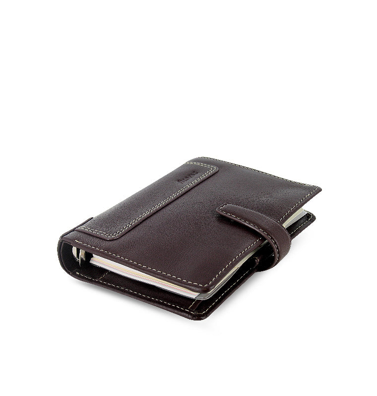 Filofax Holborn Pocket Leather Organiser in Brown