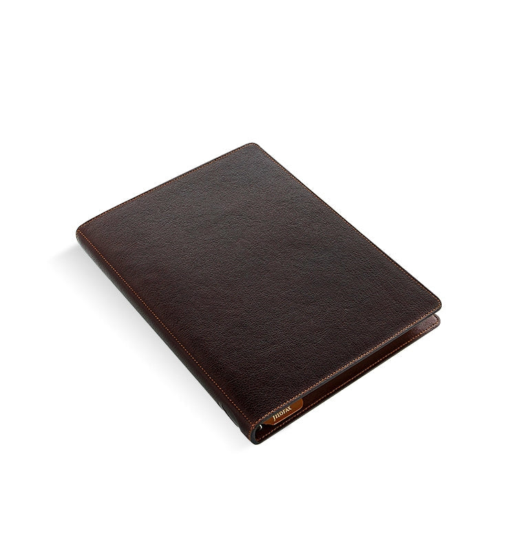 Heritage Brown Leather A5 Compact Organiser