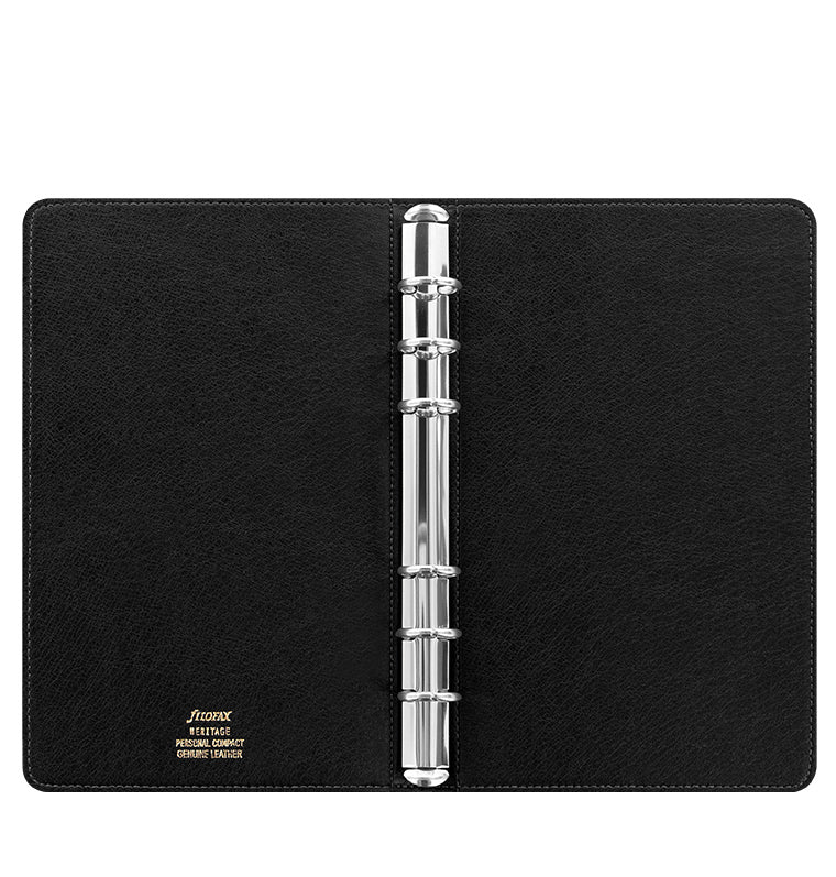 Filofax Organiseur Personnel Compact Heritage - Cuir Marron - Agenda 2026 Inclus