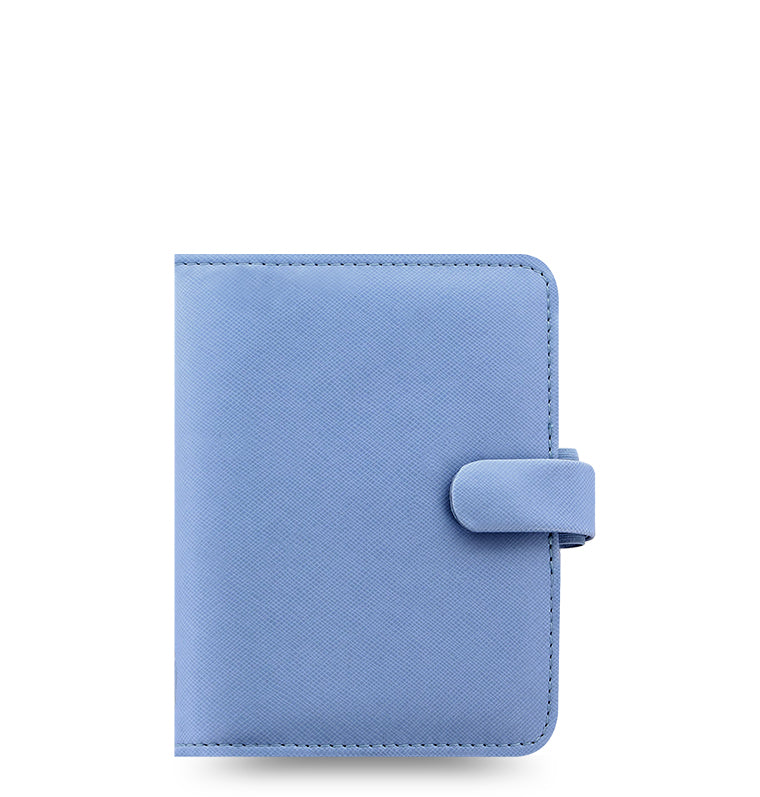 Filofax Saffiano Pocket Organiser in Vista Blue